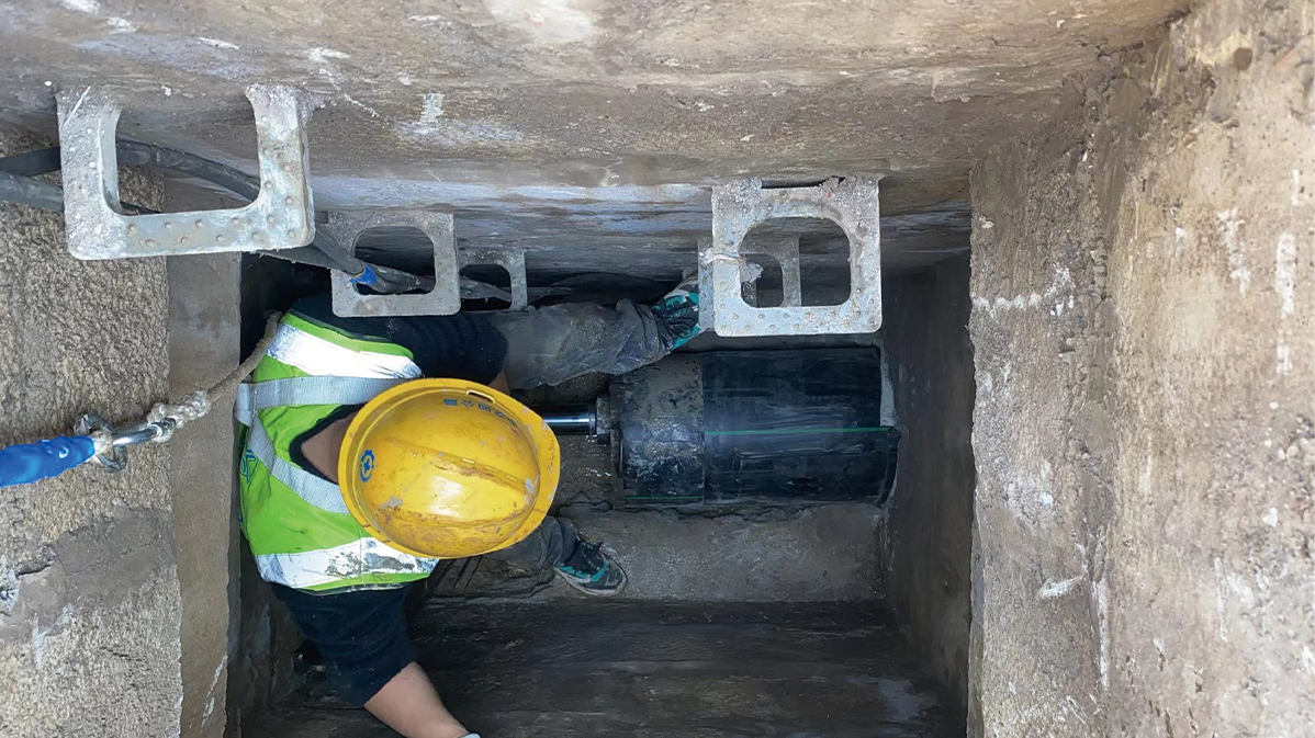 黑山HDPE短管内衬法